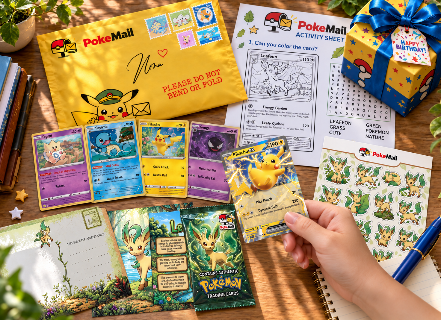 Poke Mail EX example package